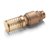 Crépine d’aspiration avec clapet antiretour