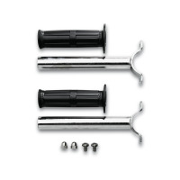 Double poignée pour un positionnement précis de la tête de nettoyage