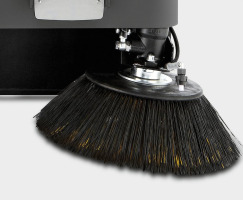 Tweede zijborstel links