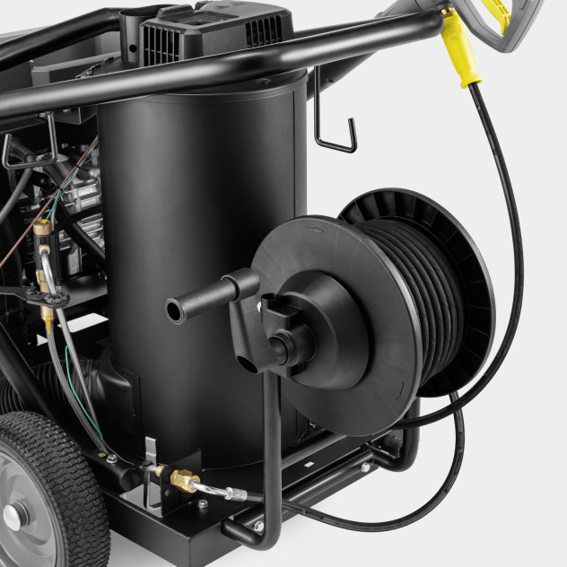 Kit enrouleur manuel de flexible pour appareils HDS Classic des gammes C/M/S