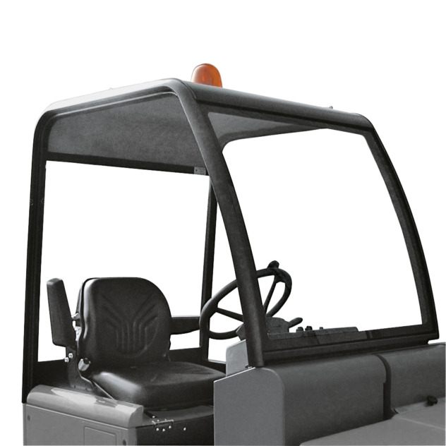 Cabine de protection du conducteur sans vitrage