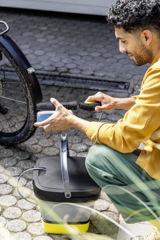 Schuimsproeier voor mobiele drukreiniger