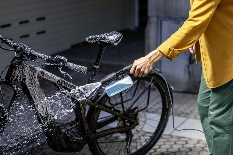 Schuimsproeier voor mobiele drukreiniger