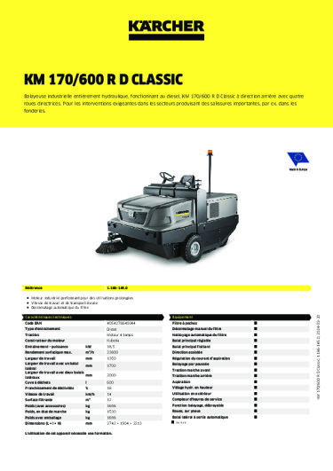 Informations sur le produit