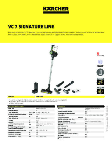 Informations sur le produit