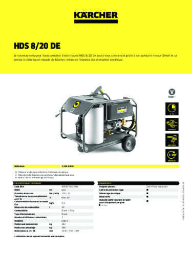 Informations sur le produit