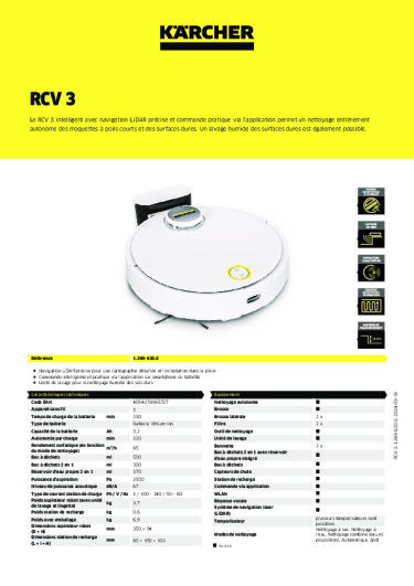 Informations sur le produit