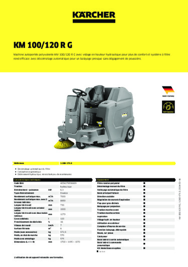 Informations sur le produit