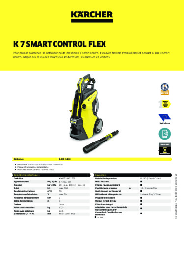 Informations sur le produit