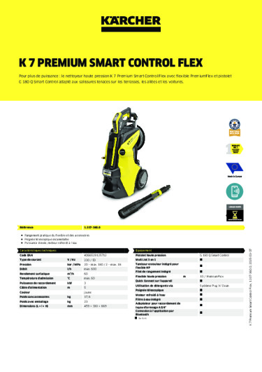 Informations sur le produit