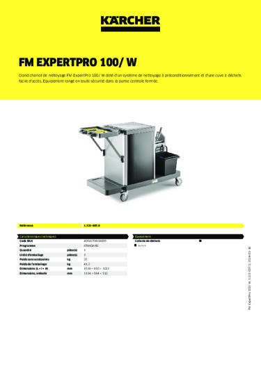 Informations sur le produit