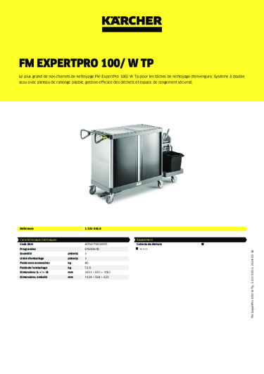 Informations sur le produit