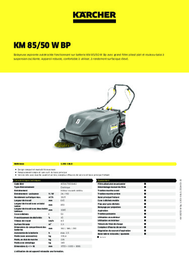 Informations sur le produit