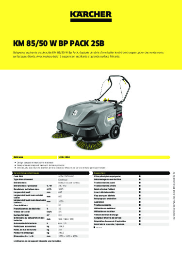 Informations sur le produit