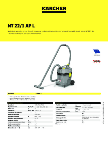 Informations sur le produit