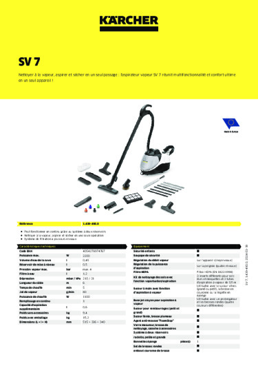 Informations sur le produit