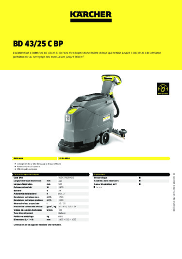 Informations sur le produit