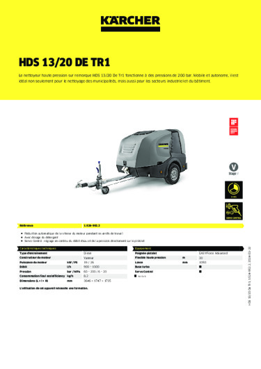 Informations sur le produit