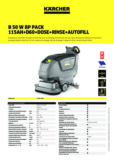 Informations sur le produit