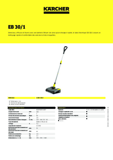 Informations sur le produit