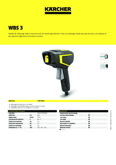 Informations sur le produit