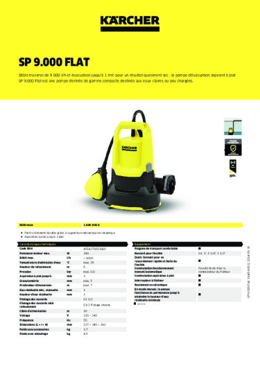 Informations sur le produit