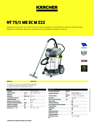 Informations sur le produit