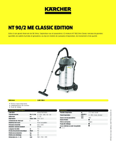 Informations sur le produit