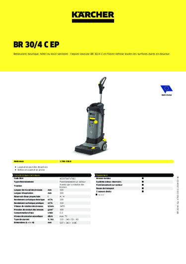 Informations sur le produit