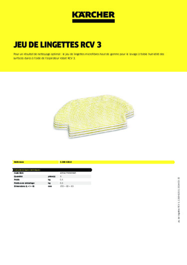 Informations sur le produit