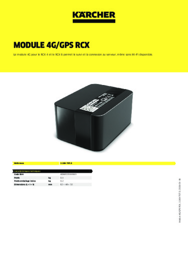 Informations sur le produit