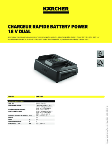 Informations sur le produit