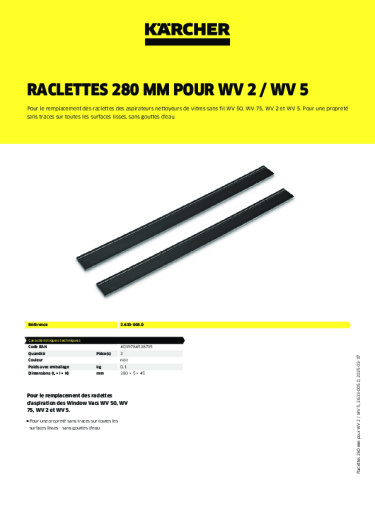 Informations sur le produit