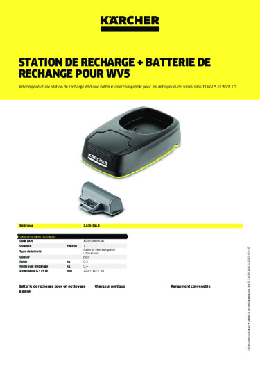 Informations sur le produit