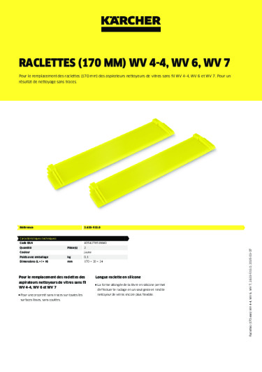 Informations sur le produit