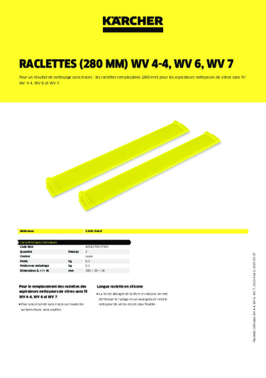 Informations sur le produit