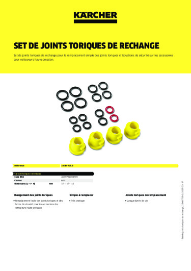 Informations sur le produit