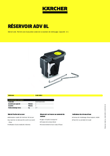 Informations sur le produit