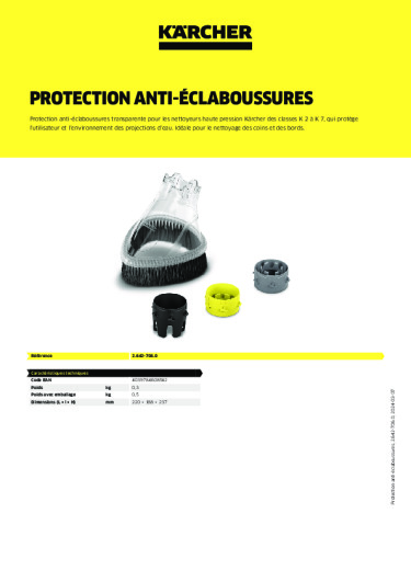 Informations sur le produit