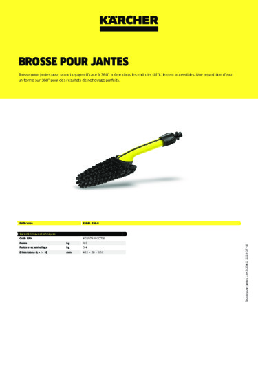 Informations sur le produit