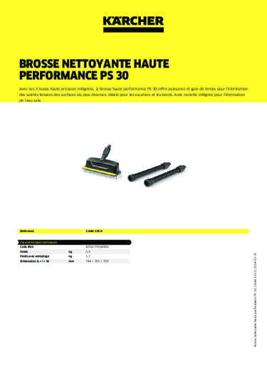 Informations sur le produit