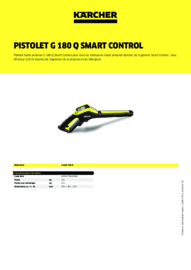 Informations sur le produit