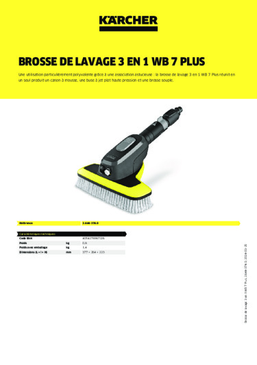 Informations sur le produit