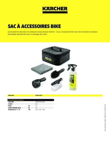 Informations sur le produit