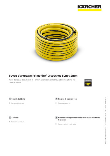 Informations sur le produit