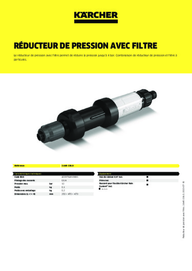 Informations sur le produit