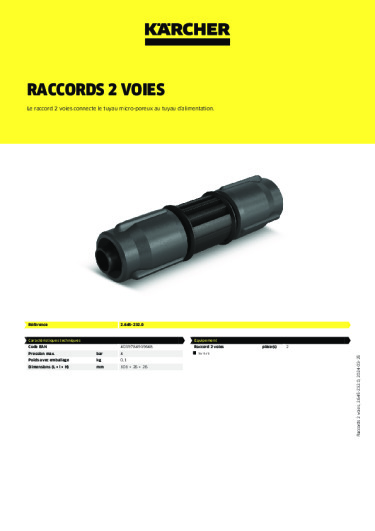 Informations sur le produit