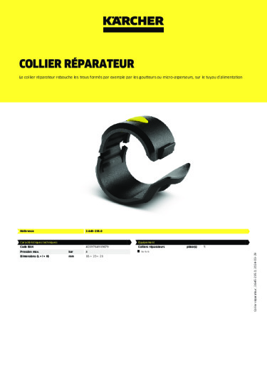 Informations sur le produit