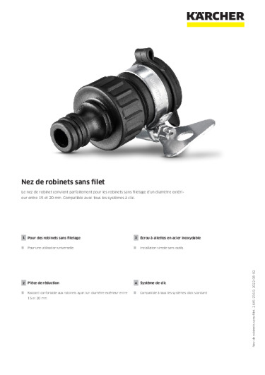 Informations sur le produit