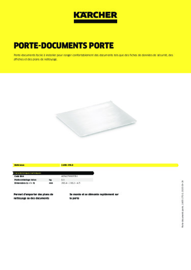 Informations sur le produit